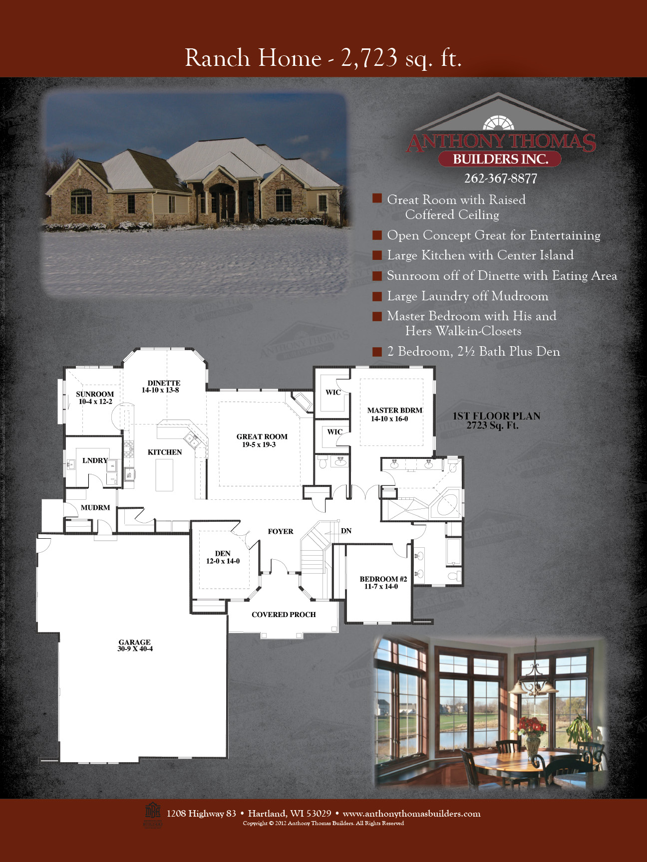 Anthony Thomas Builders Home Plans